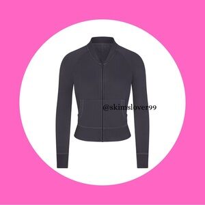 SKIMS - Modal French Terry Shrunken Zip Up​